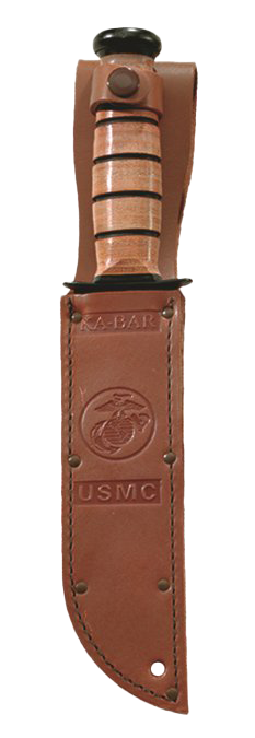 Full-size Brown Leather USMC Sheath