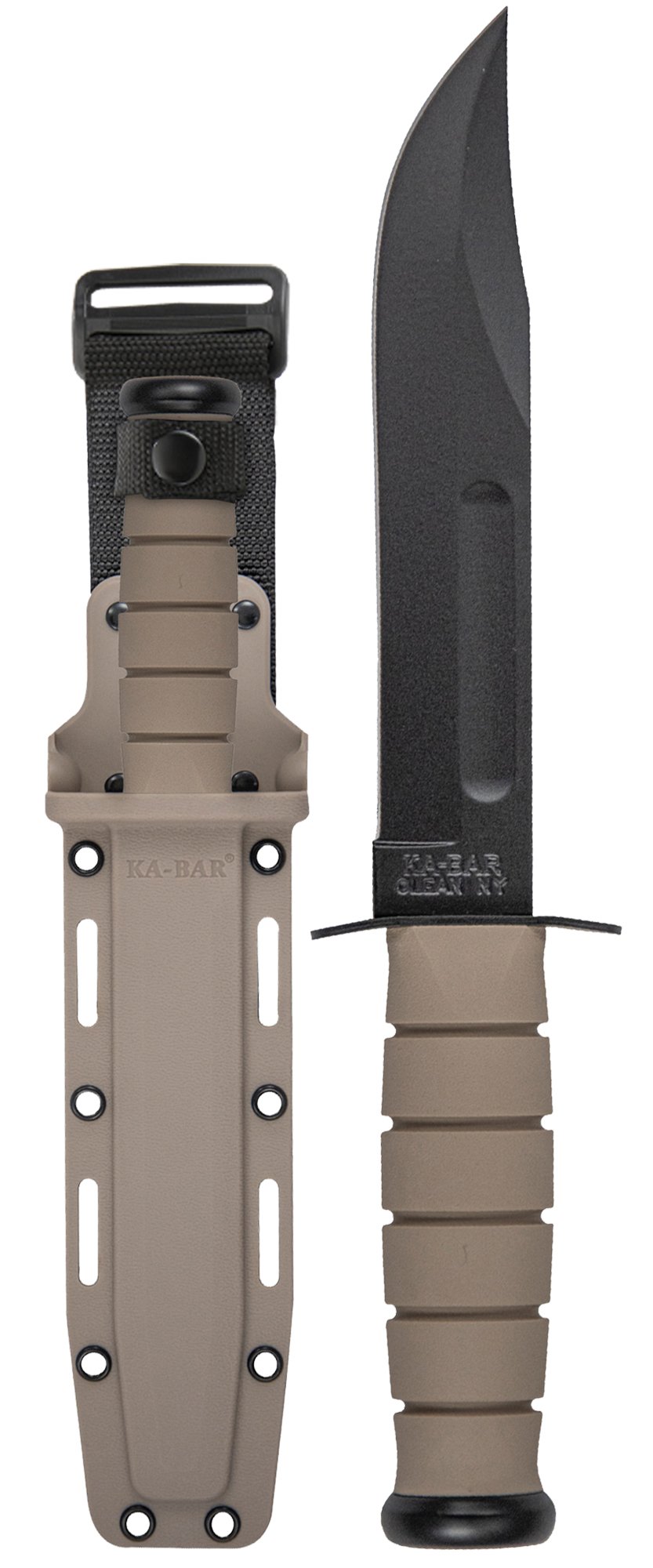 Ka Bar Full Size Tan Fighting Utility Knife