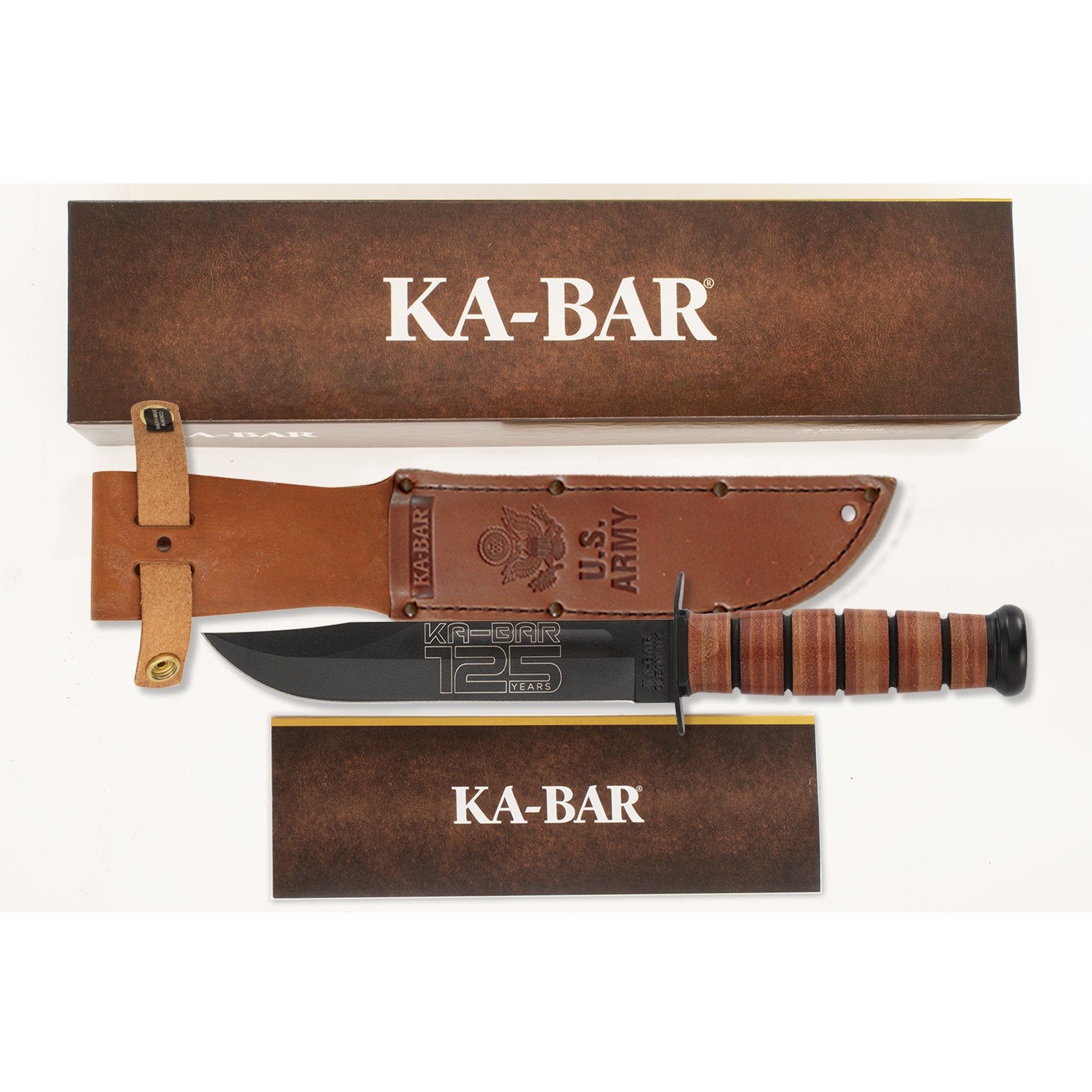 KABAR KABAR U.S. Army 125th Anniversary Knife
