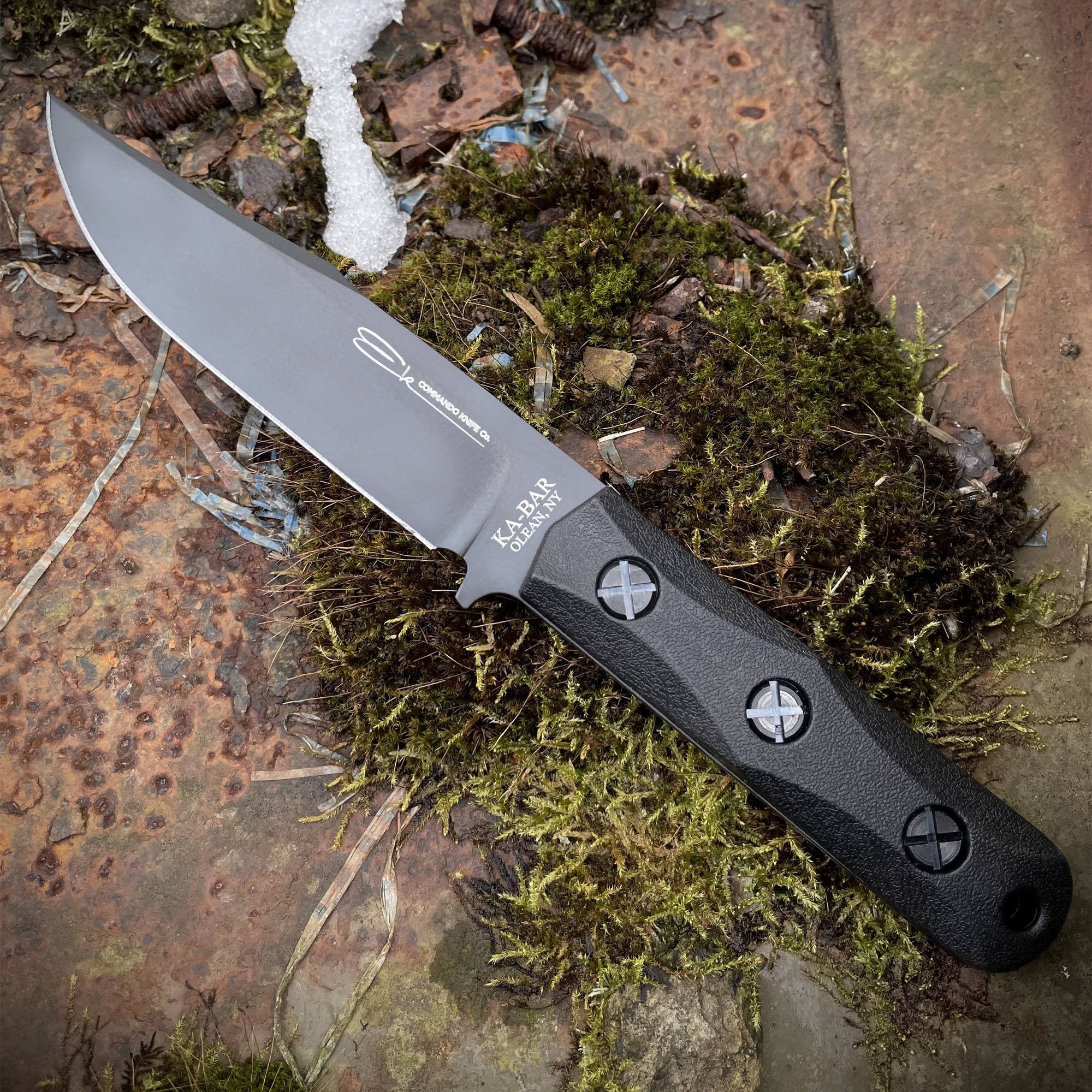 Ikke vigtigt Narabar ubetalt KA-BAR: Ek Commando Short Drop Point
