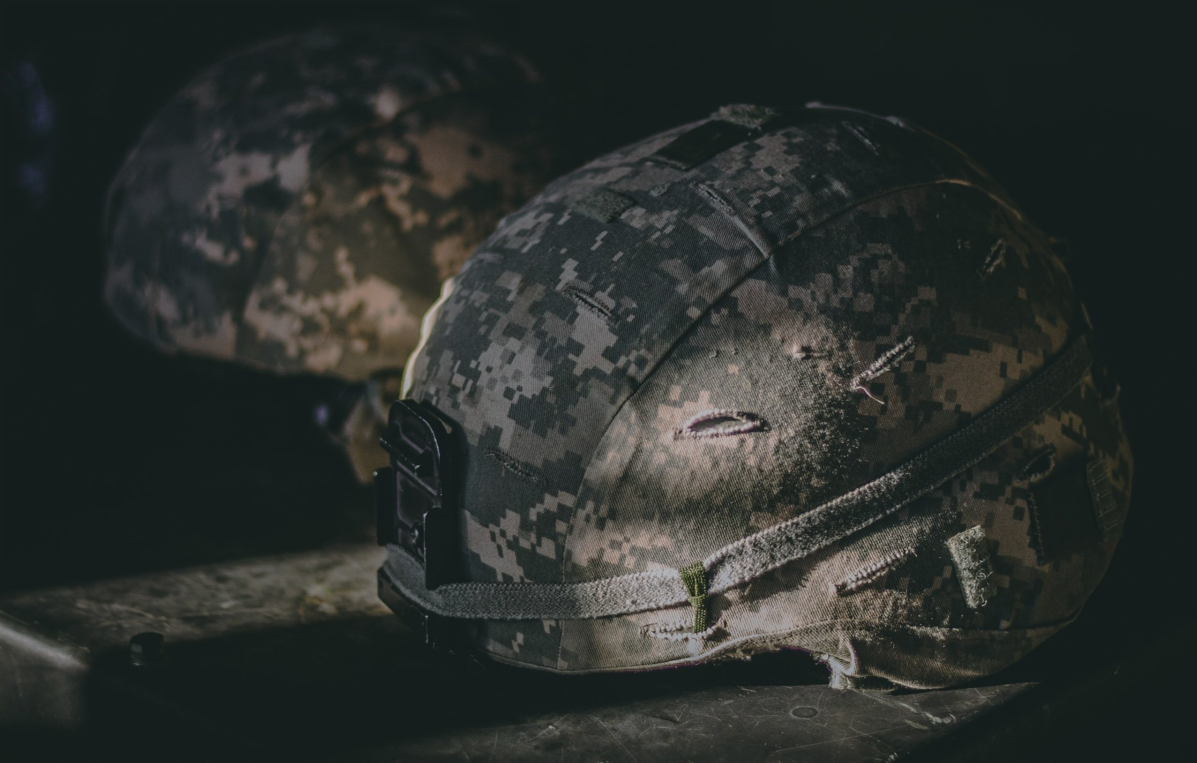 US military helmets