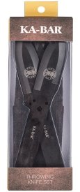 KA-BAR 1121 Throwing Knives in Package