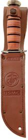 Full-size Brown Leather USMC Sheath