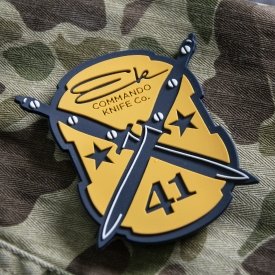 Ek Commando Patch on Camo