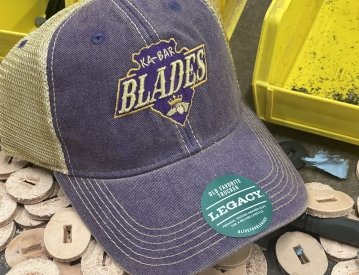 KA-BAR Blades Purple Hat